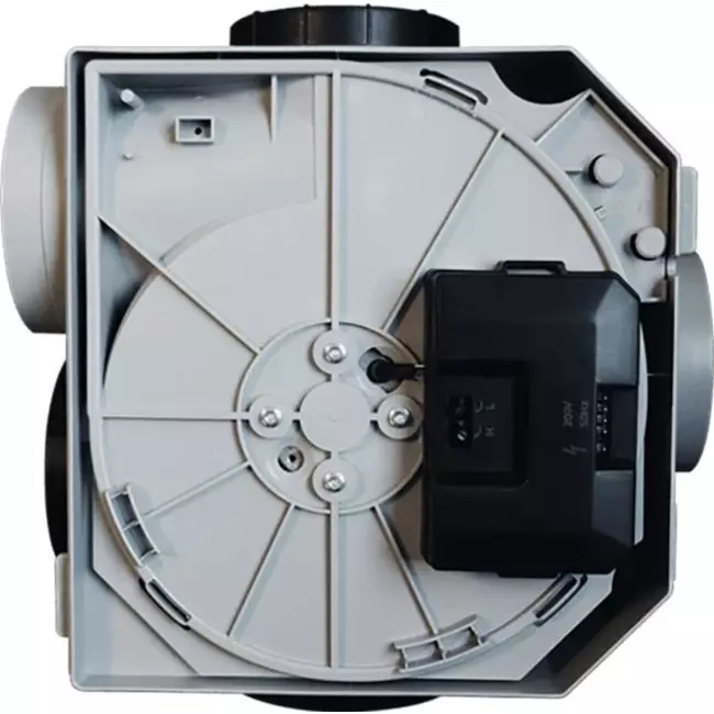 Itho Daalderop CVE-S ECO Package SE 325 m³/h + Feuchtigkeitssensor + RFT-N Auto control + 4 Ventile - Eurostecker