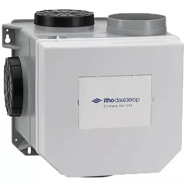 Itho Daalderop CVE-S ECO High Performance HE 415 m³/h + Feuchtigkeitssensor - Eurostecker