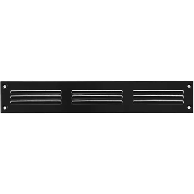 Metallgitter 300x50mm schwarz - MR305M - RAL9005