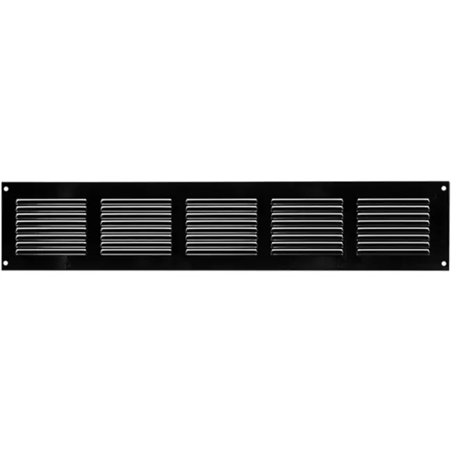 Metallgitter 500x100mm schwarz - MR5010M - RAL9005