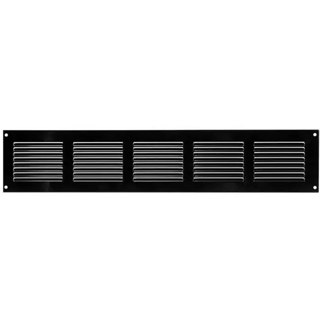 Metallgitter 500x100mm schwarz - MR5010M - RAL9005