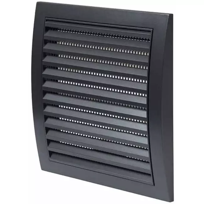 Wandgitter 190x190 mm anthrazit - N12A