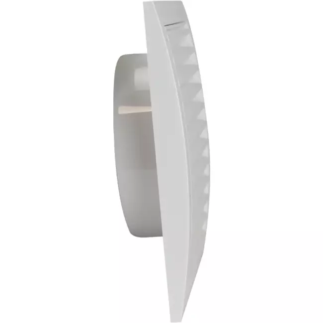 Wandgitter Kunststoff 190x190mm Ø125mm Weiß - ND12