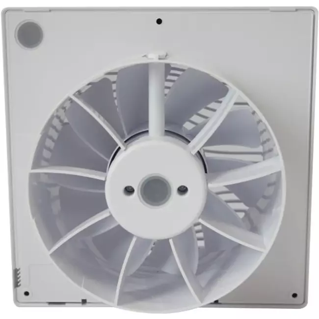 Badlüfter mit Feuchtigkeitssensor und Timer Ø 120 mm weiß - pRemium 120HS