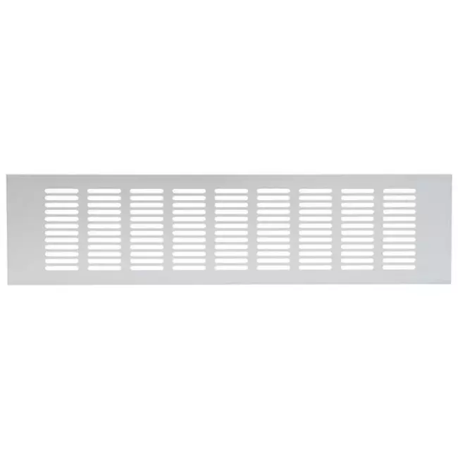 Sockelgitter Aluminium Silber 100x400mm RA1040S