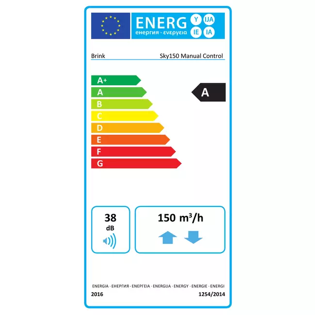 Brink Renovent Sanierungskonzept Sky 150 + Air Excellent 75/63 mm