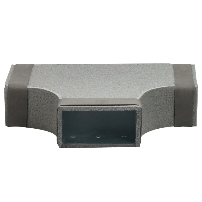 Thermoduct T-piece 90 degrees 300x80 - 300x80 for ducting