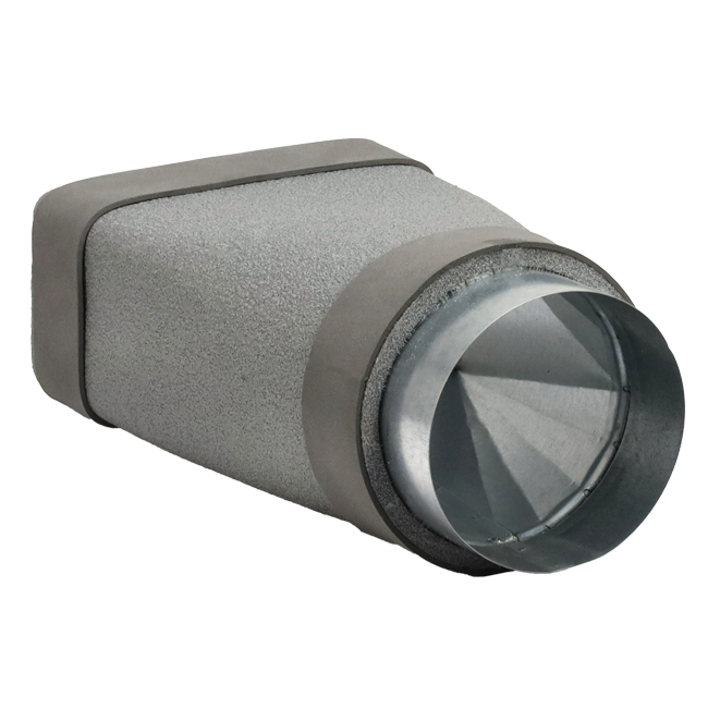 Thermoduct Reduzierstück 170x80 auf Durchmesser 125 mm für Rohrleitungen
