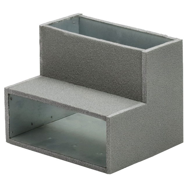 Thermoduct Bogen für Flachkanal 90º 220x80 mm Vertikal