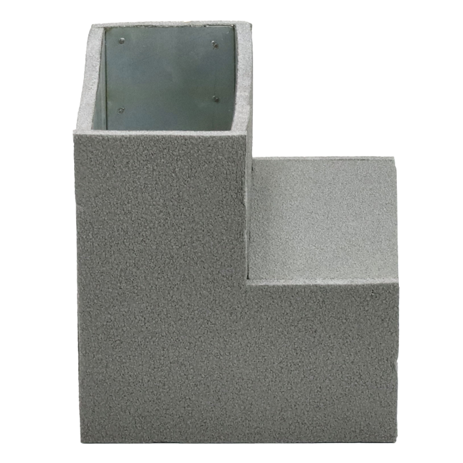Thermoduct Bogen für Flachkanal 90º 220x80 mm Vertikal