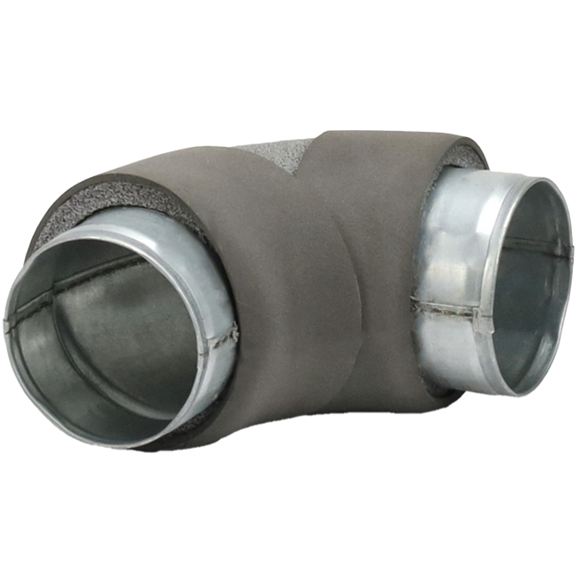 Thermoduct Bogen Durchmesser 80mm 90 Grad (nicht safe)