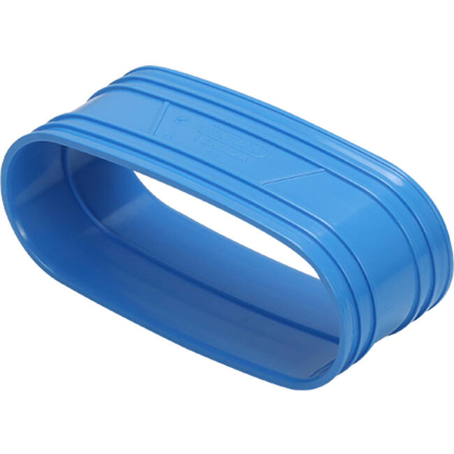 Wavin Ventiza PVC Klemmuffe oval 195x80 mm M/M