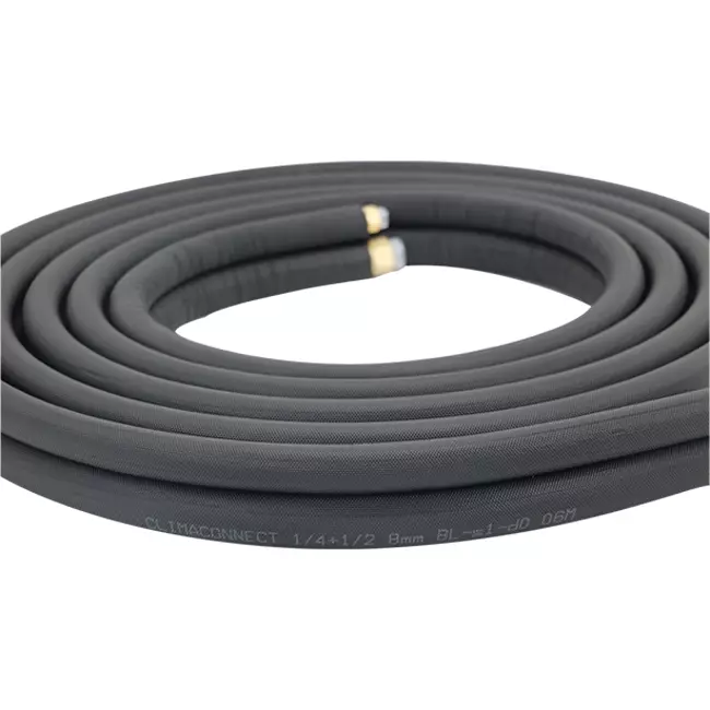 ClimaConnect-Kühlleitungsset mit Flanschverschraubungen  1/4–1/2, Länge 6 Meter