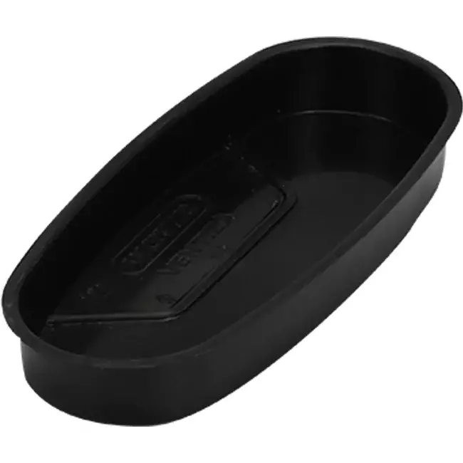 Wavin Ventiza Endkappe PVC oval Kanal 235x80 mm