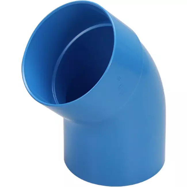 Wavin Ventiza 45 Grad Bogen PVC rund mit Durchmesser 160 mm M/S