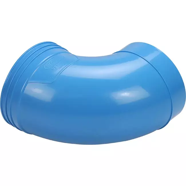 Wavin Ventiza 90 Grad Bogen PVC rund 160 mm M/S