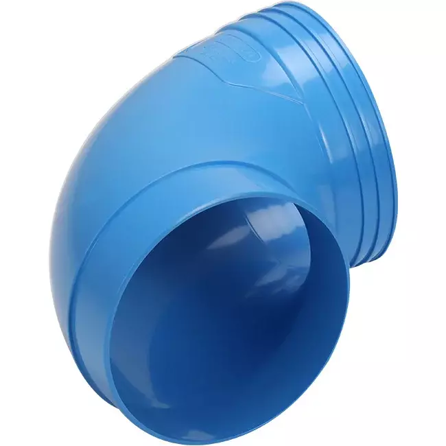 Wavin Ventiza 90 Grad Bogen PVC rund 160 mm M/S