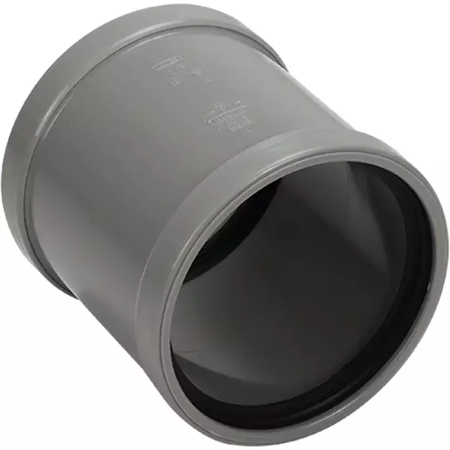 Wavin Ventiza M-Steckmuffe PVC rund 125 mm SN4