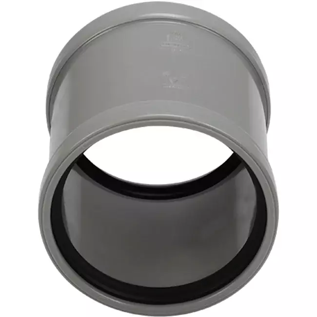 Wavin Ventiza M-Steckmuffe PVC rund 125 mm SN4