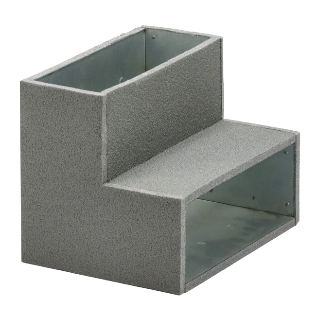 Thermoduct Bogen für Flachkanal 90º 220x80 mm Vertikal