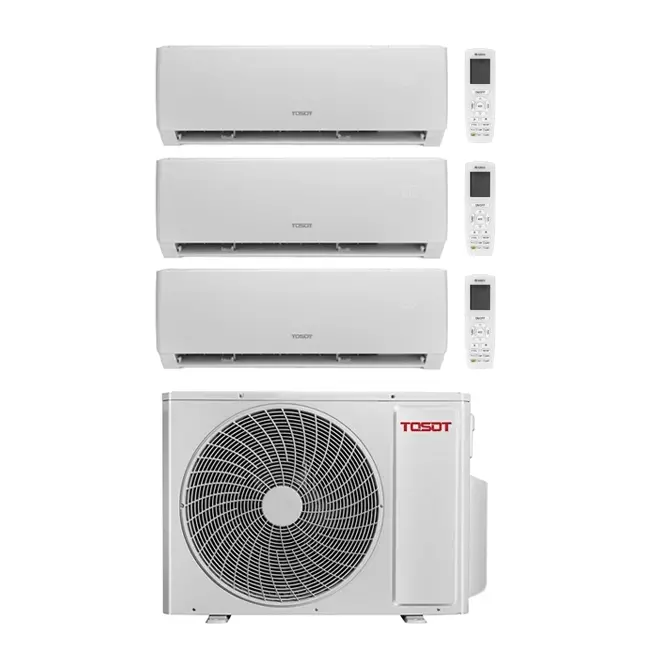 Tosot PULAR Multi Split (3) Klimaanlage Inverter 090909P R32 3 x 2,5 kW Set