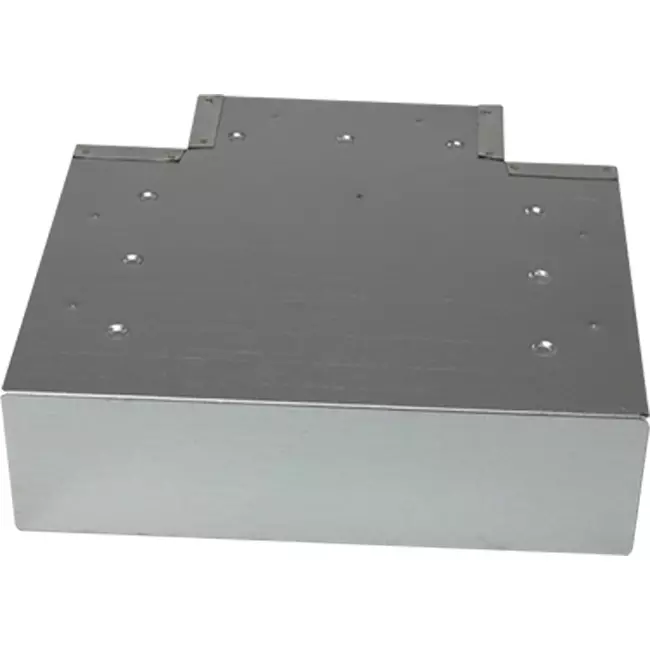 T-Stück (gewinkelt) 90 Grad 170x80 mm - 170x80 mm für Abgasrohr