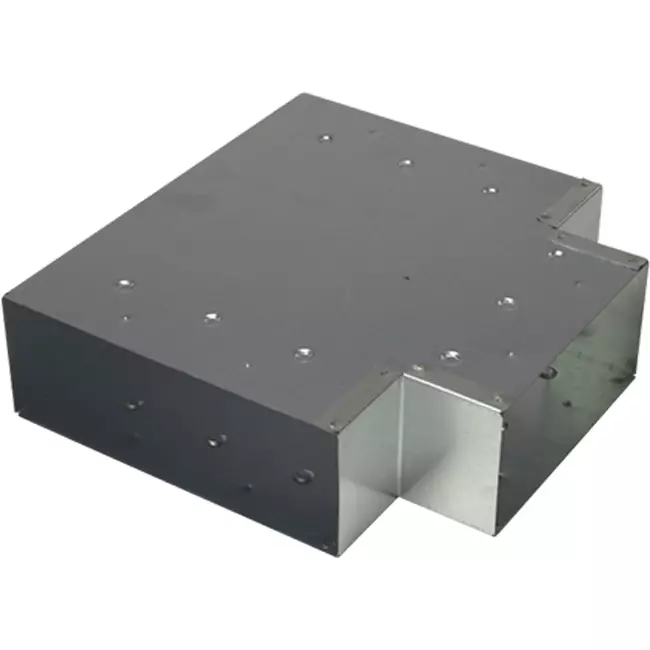T-Stück (gewinkelt) 90 Grad 170x80 mm - 170x80 mm für Abgasrohr