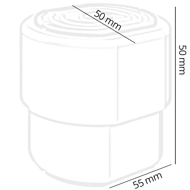 ClimaConnect Vibrationsset 1.2 blau/grün, mit Feder, für Geräte bis 55 KG