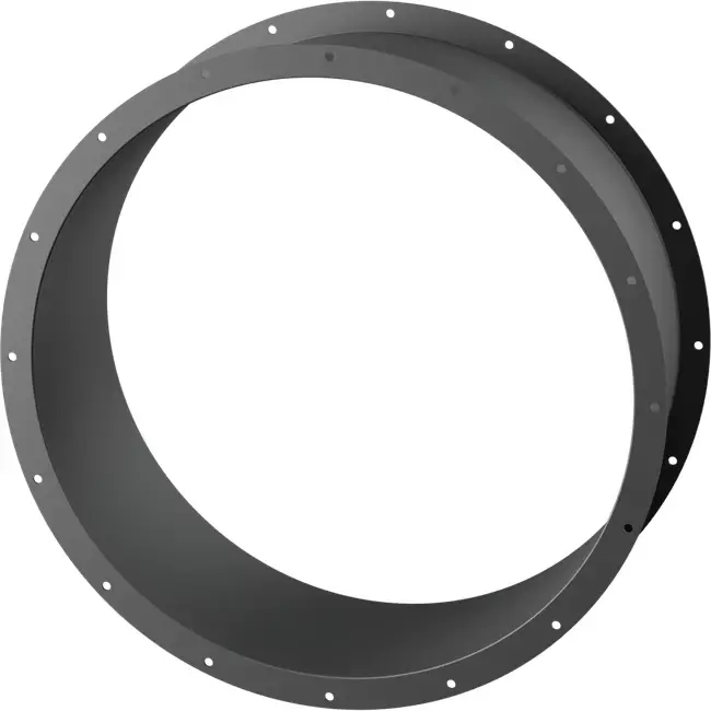 Anschlussstück für Axialventilator - Edelstahl 1250 02