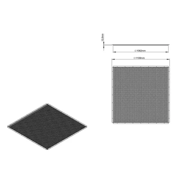 Schutzgitter für MPC 1200 Filterkasten - SG FB 1200