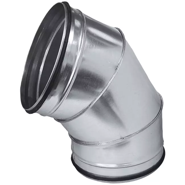 Wickelfalz Bogen 60° Ø 315mm