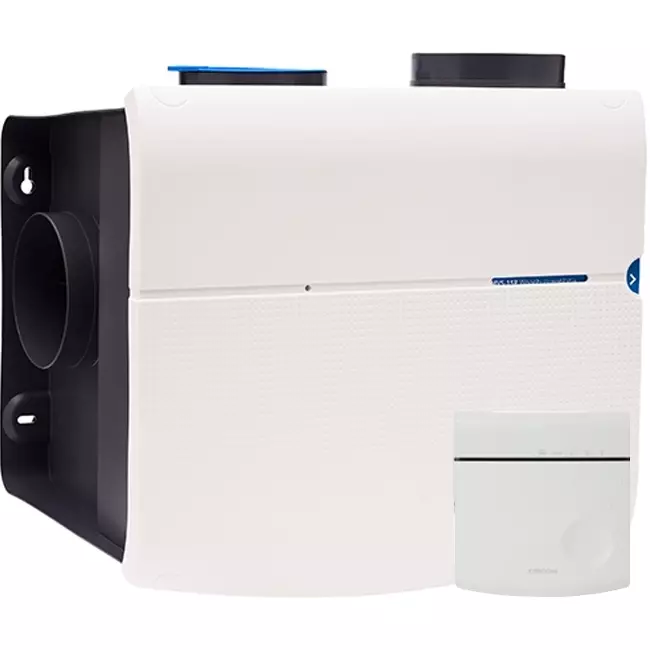 Orcon MVS-15RH CO2B 550 m³/h + Feuchtigkeitssensor + CO2-Kontrollsensor - Sicherheitsstecker