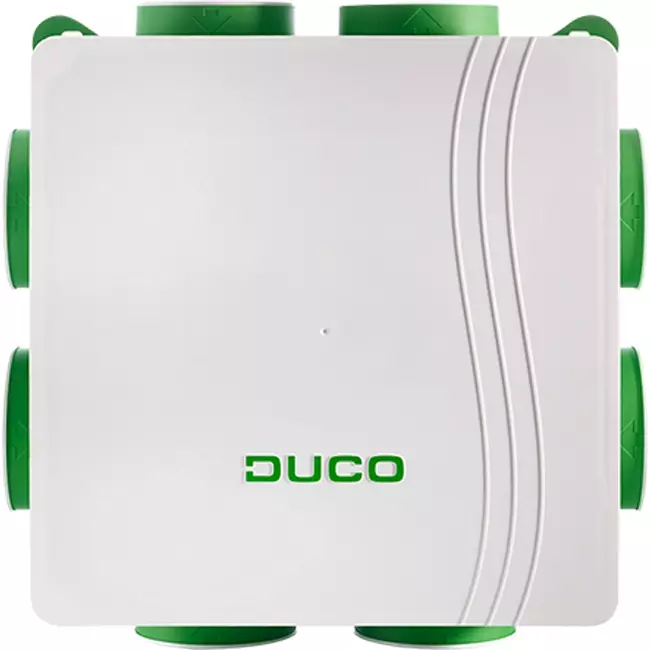 DucoBox Silent 2.0 400 m³/h + 2x CO2-Sensor - Sicherheitsstecker