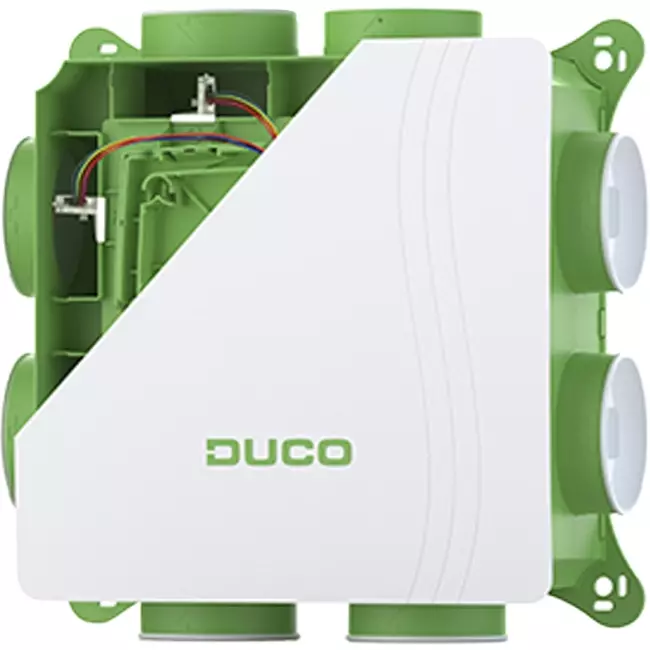 DucoBox Silent 2.0 400 m³/h + 2x CO2-Sensor - Sicherheitsstecker