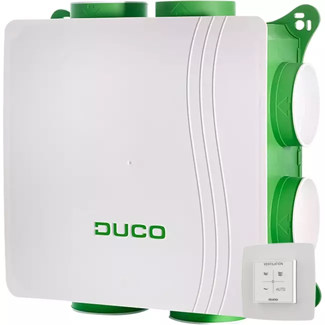 DucoBox Silent 2.0 400 m³/h + RF-Steuerung - Sicherheitsstecker