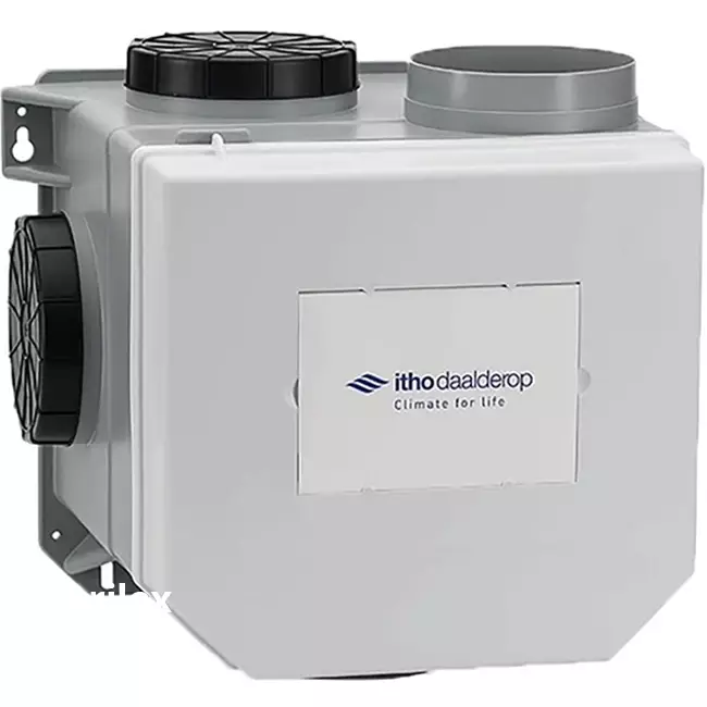 Itho Daalderop CVE-S ECO Package SE 325 m³/h + Feuchtigkeitssensor + RFT-N Auto control + 4 Ventile - Eurostecker