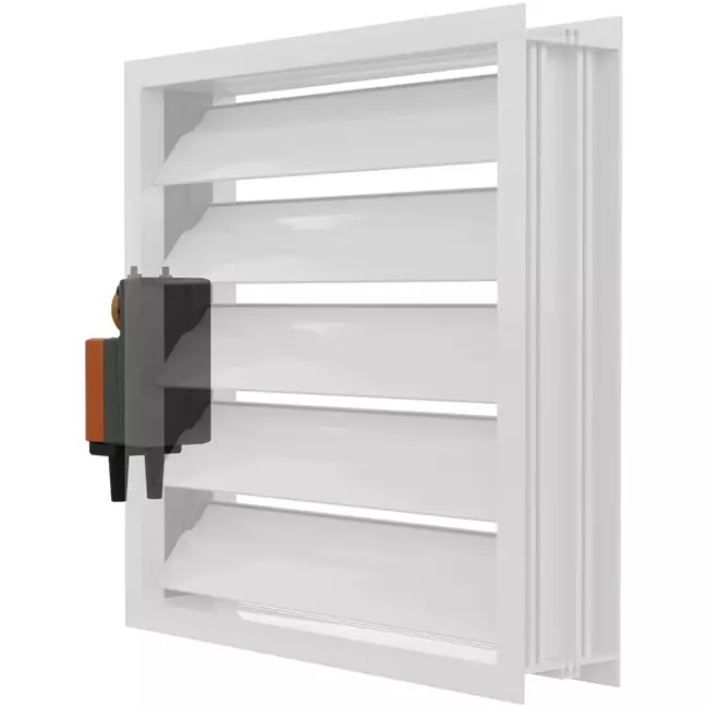 Maxivent-Klappe mit Stellantrieb für MR4535 horizontal rechts - DAR