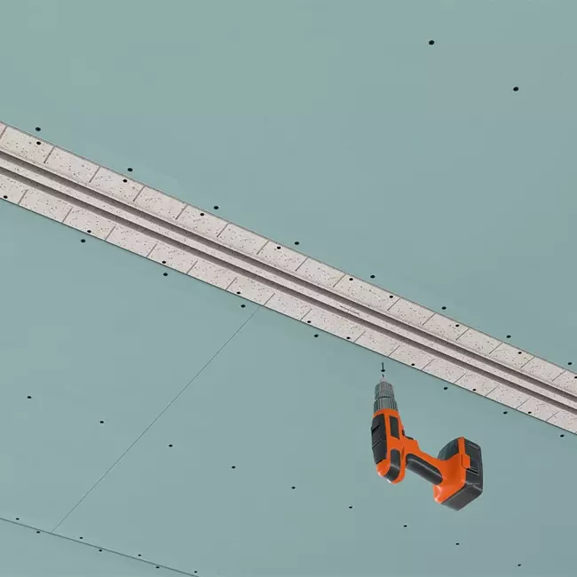 Ergovent rahmenloser Schlitzauslass 1050 mm mit Anschlussdurchmesser 125 mm - Klimatisierung - 2 Schlitze
