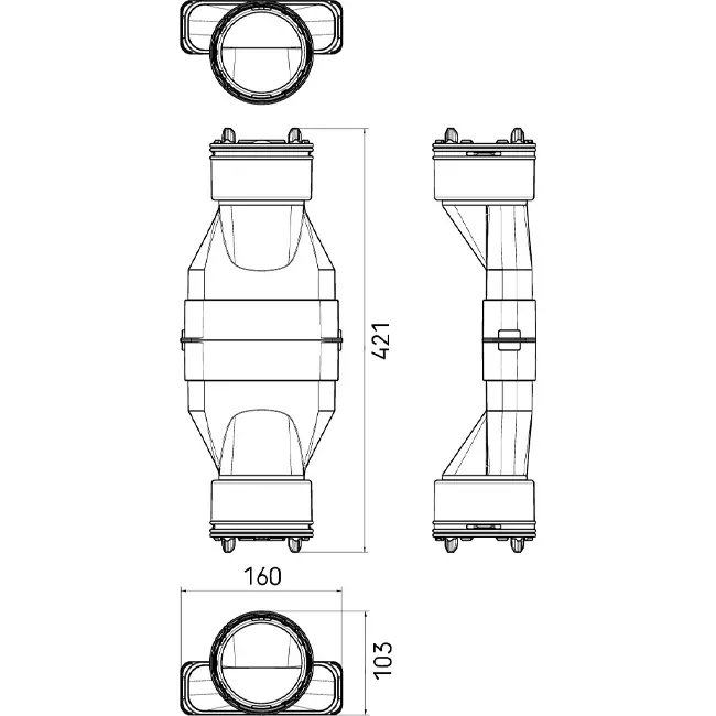 Ubbink Air Excellent 48C - 48C Verteiler