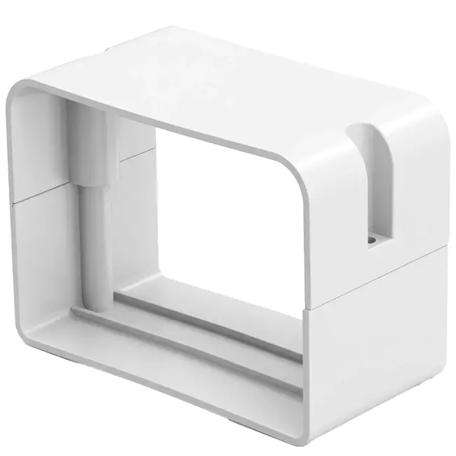 ClimaConnect Stutzen für Montagekanal 75 mm - RAL 9010