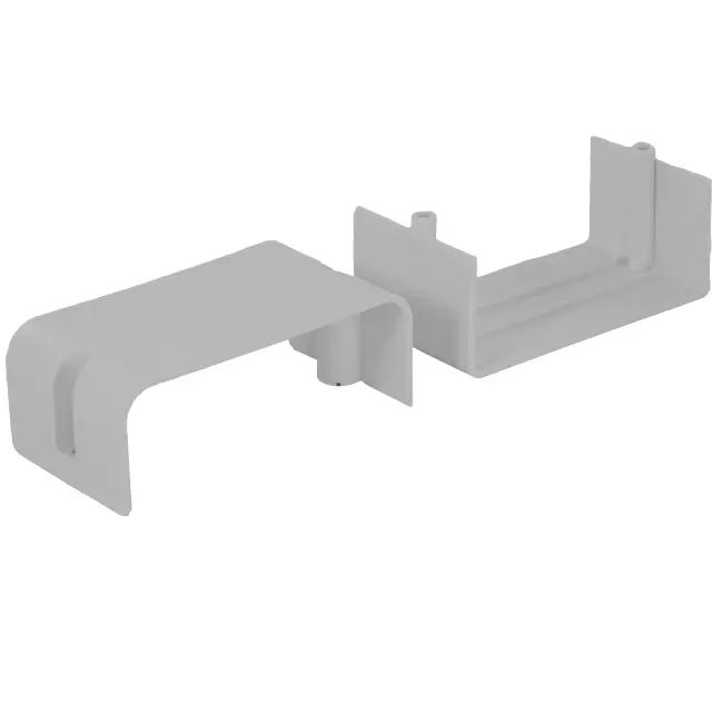 ClimaConnect Stutzen für Montagekanal 75 mm - RAL 9010