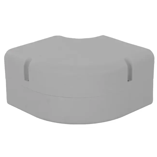 ClimaConnect 90° Flachbogen für Montageschacht 100 mm - RAL 9010
