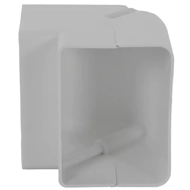 ClimaConnect Außenbogen für Montageschacht 75 mm - RAL 9010