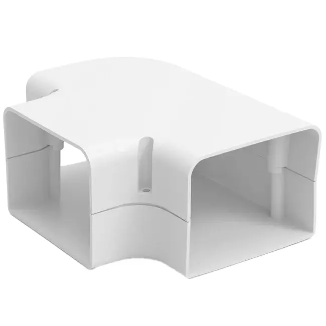 ClimaConnect T-Stück für Montageschacht 100 mm - RAL 9010