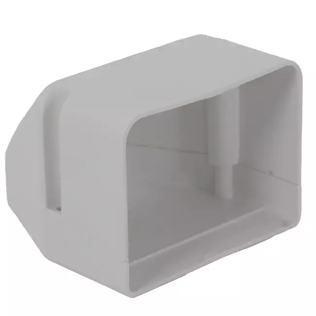 ClimaConnect Endstück für Montageschacht 100 mm - RAL 9010