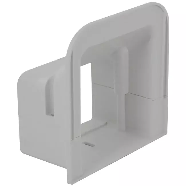 ClimaConnect Wandrosette für Montagekanal 75 mm - RAL 9010