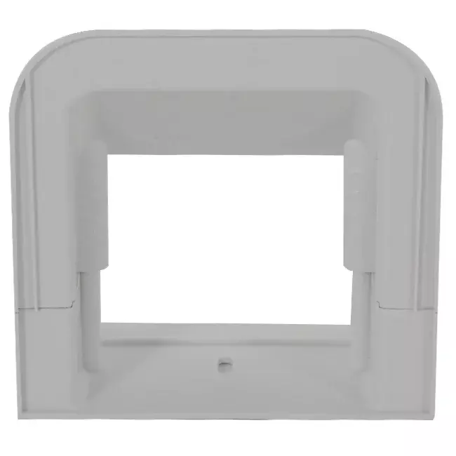ClimaConnect Wandrosette für Montagekanal 75 mm - RAL 9010