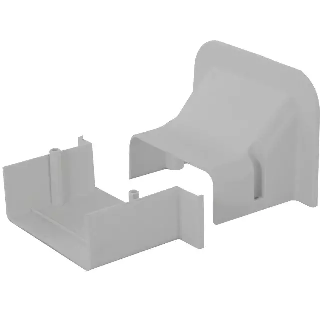 ClimaConnect Wandrosette für Montagekanal 75 mm - RAL 9010