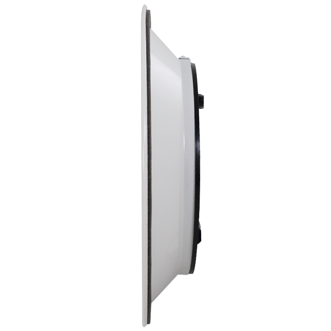 Deckendiffusor rund mit festem Muster Ø 150 mm - RAL9010
