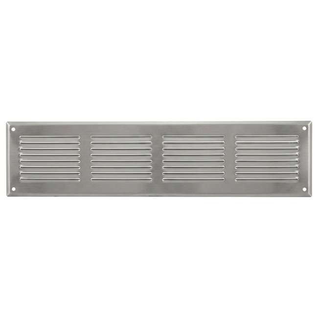 Wandgitter 500x150mm Aluminium - unbeschichtet